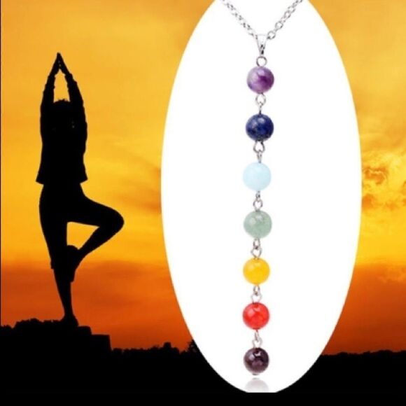 7 Chakra Reiki Beads Yoga Mindfulness Balance Charms Healing Jewelry 
New - Picture 8 of 8